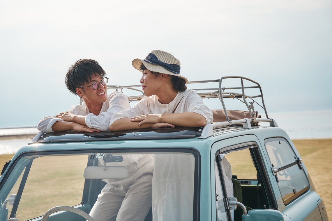 吉本悠哉が撮影した「ウェディング前撮り」の写真