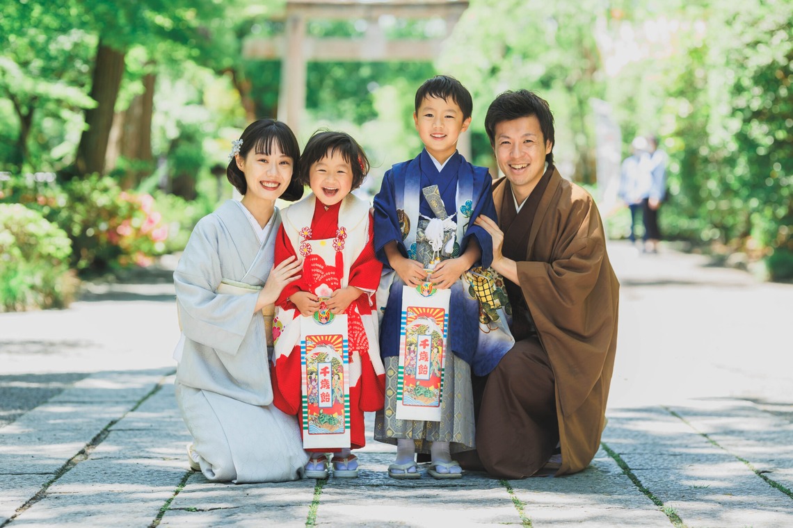松井シンジが撮影した「七五三」の写真