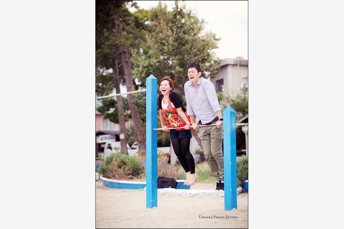 上原フォートスタジオが撮影した写真のアルバム「びわ湖エンゲージメント」