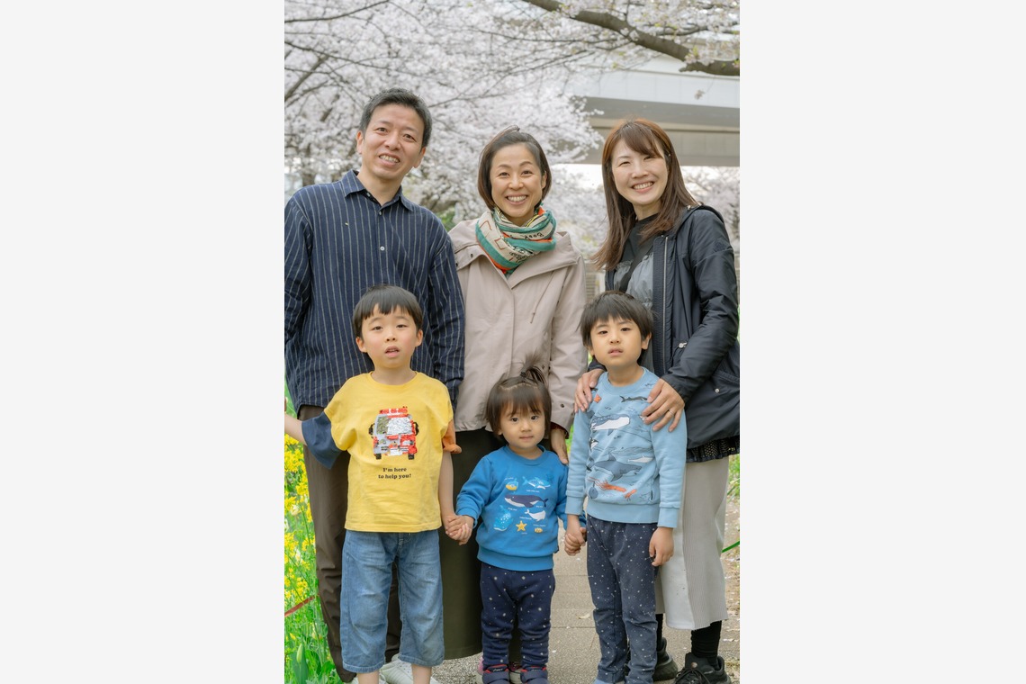 Yokohamano_no_photographerが出張撮影した家族写真(キッズ,ベビーフォト)などが写った「ファミリー」の家族写真