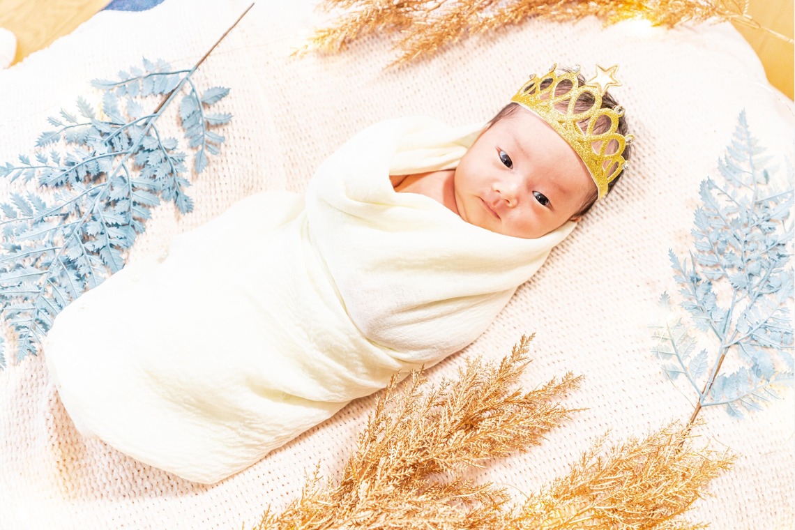 髙橋武が撮影した写真のアルバム「ニューボーンフォト」