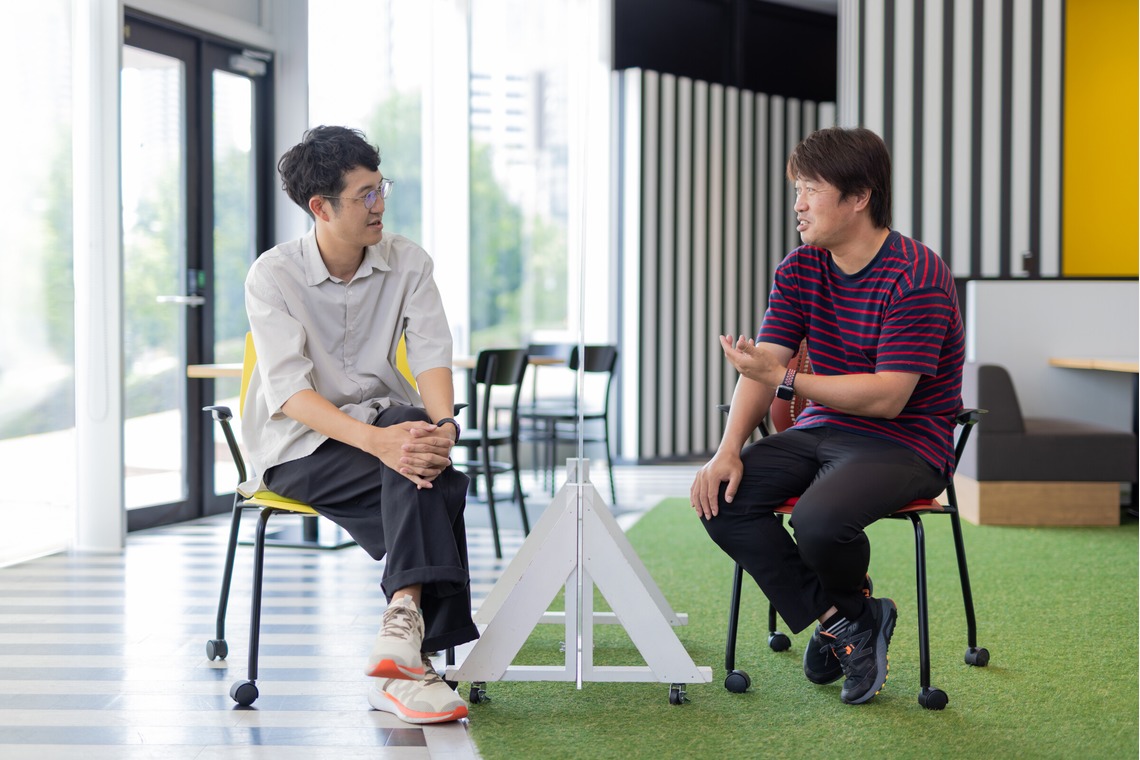 SHO HASEGAWAが撮影した「採用サイト用カット（ABC朝日放送）」の写真