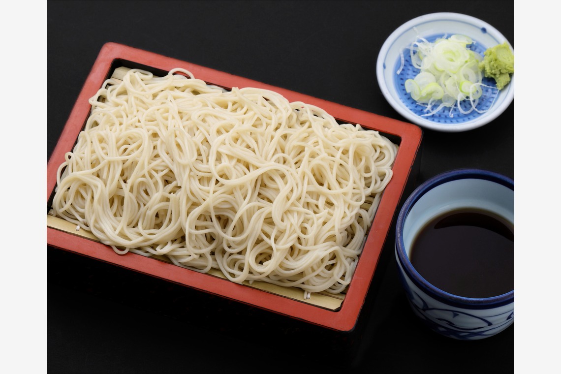 森安　照が撮影した「お蕎麦屋さん」の写真