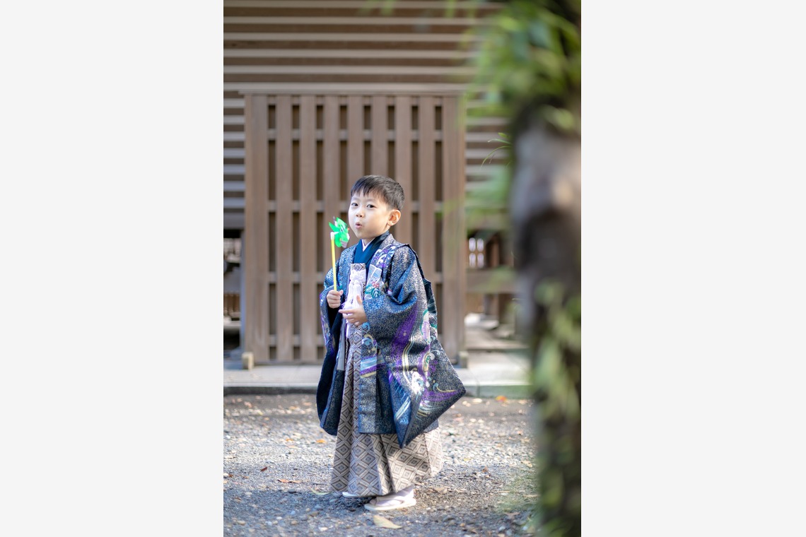 隈元智子が撮影した「七五三」の写真