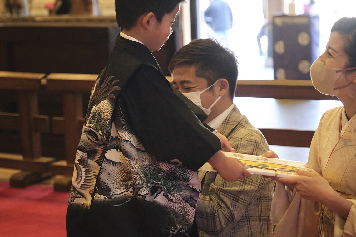 濱田茉里が撮影した「七五三ロケ」の写真