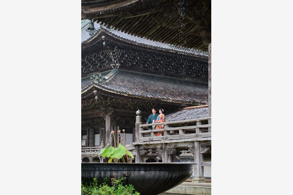 児玉 一成が撮影した「ウェディング前撮り（瑞泉寺）」の写真