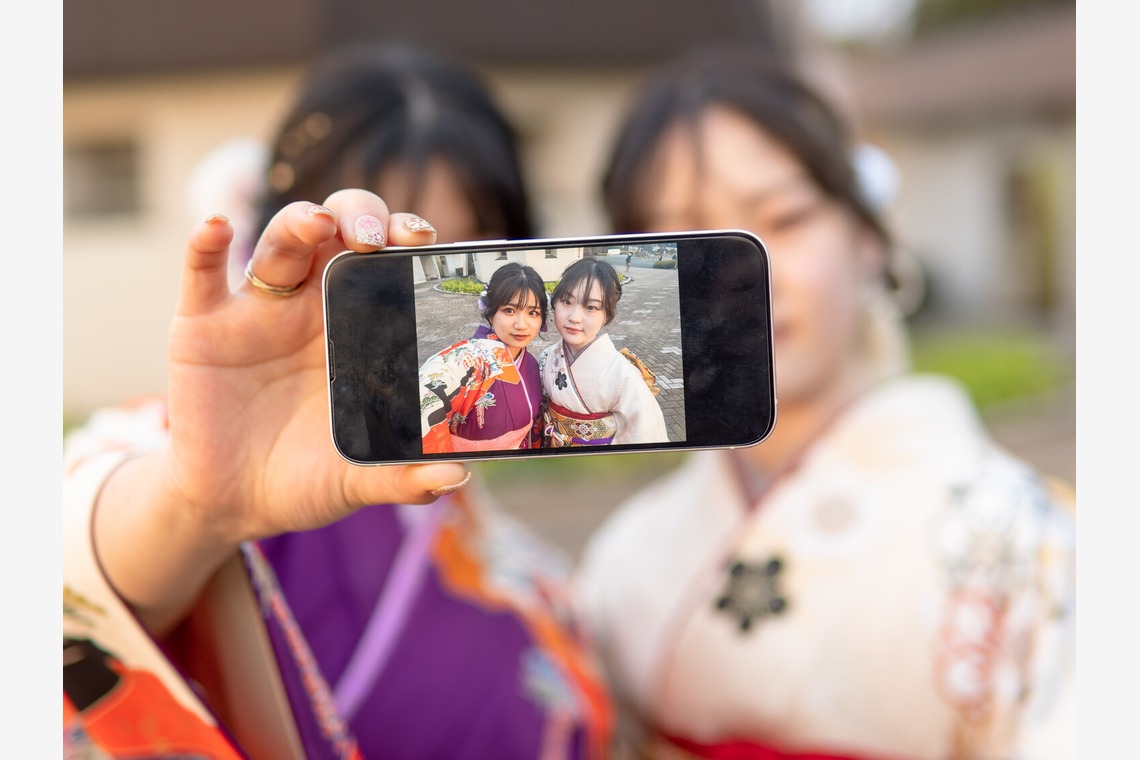 中村雅樹が出張撮影した家族写真(キッズ,ベビーフォト)などが写った「成人式」の家族写真