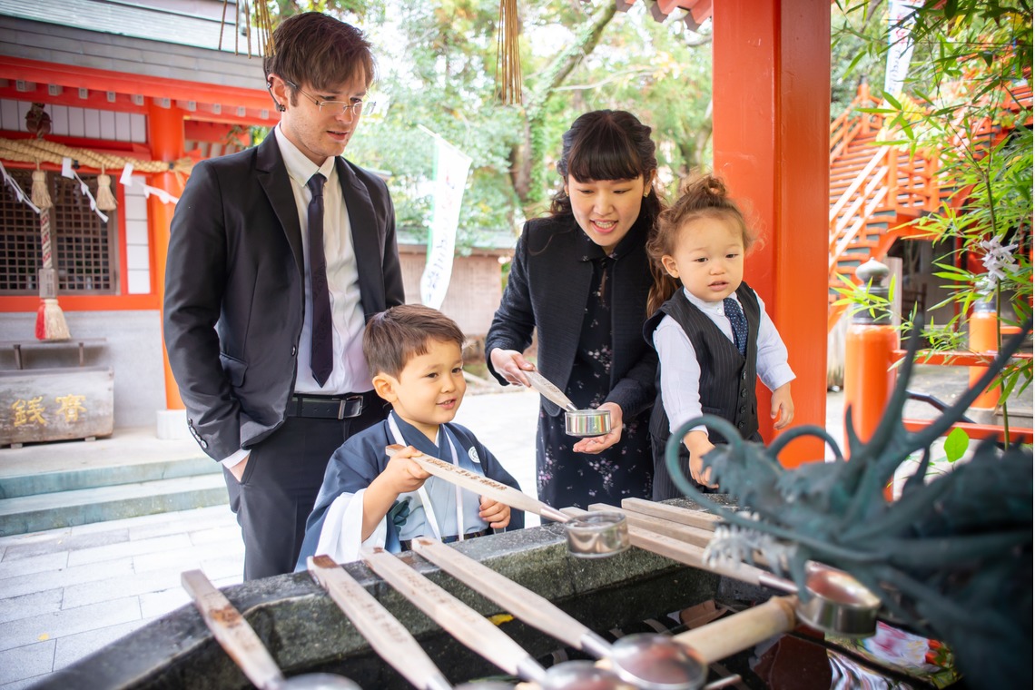竹部 祐樹が撮影した家族写真の出張撮影のアルバム「七五三＠佐世保[宮地嶽神社]」