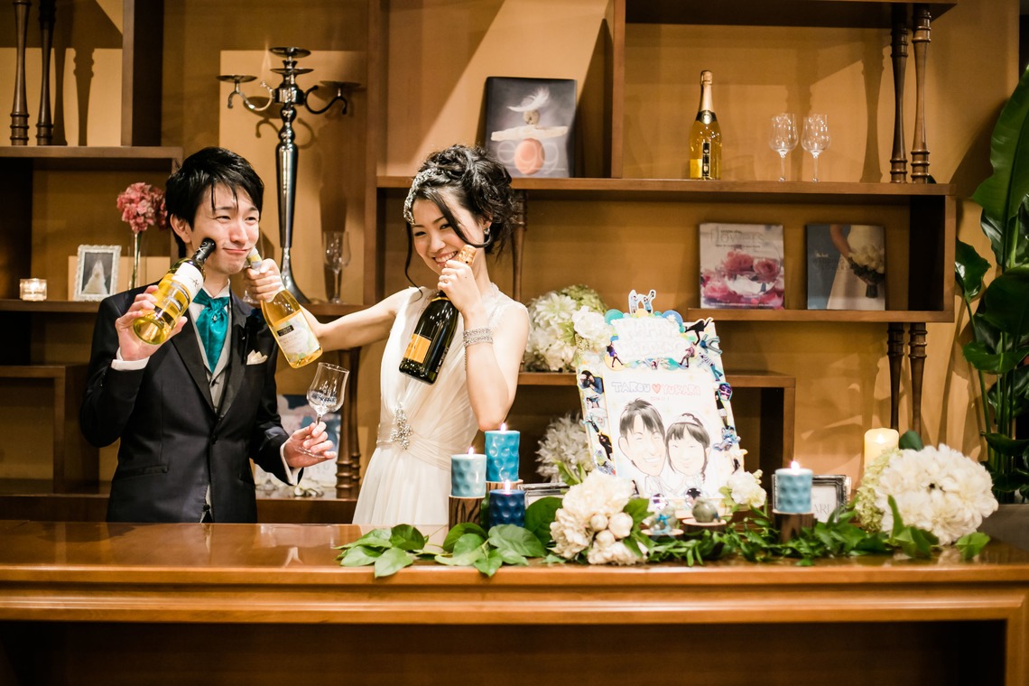 elle pupaが撮影した「披露宴当日」の写真