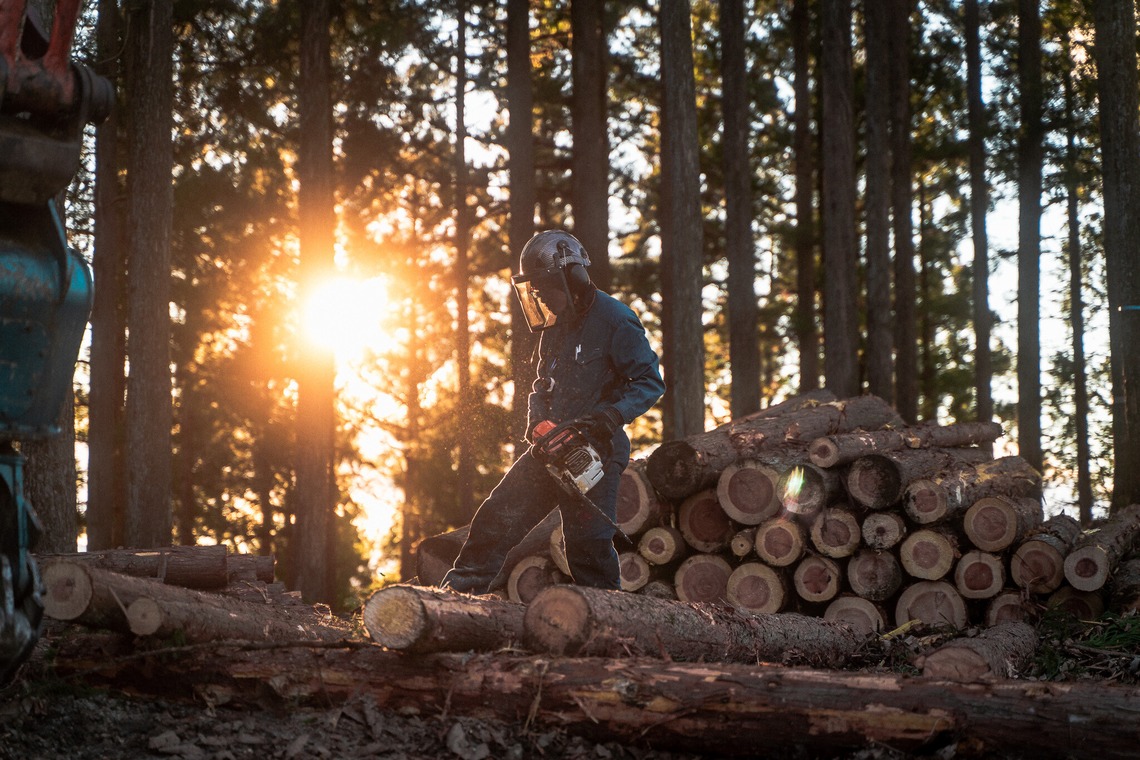 studio9thが撮影した写真のアルバム「群馬県多野郡 / 森林組合の現場作業風景」