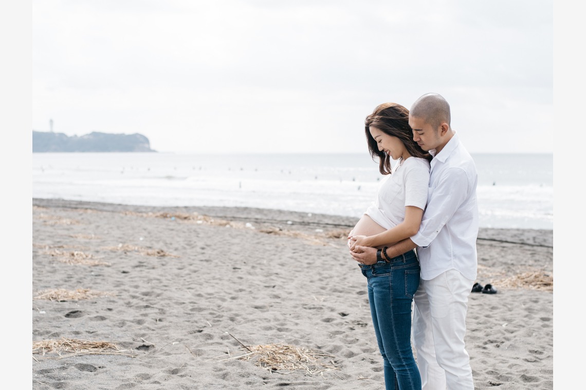 植村由理が撮影した写真のアルバム「マタニティフォト@湘南」