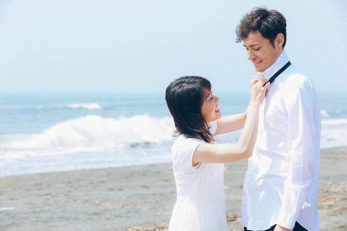 出張撮影HUG TIMEが撮影した「湘南・鎌倉カジュアルウエディングフォト」の写真