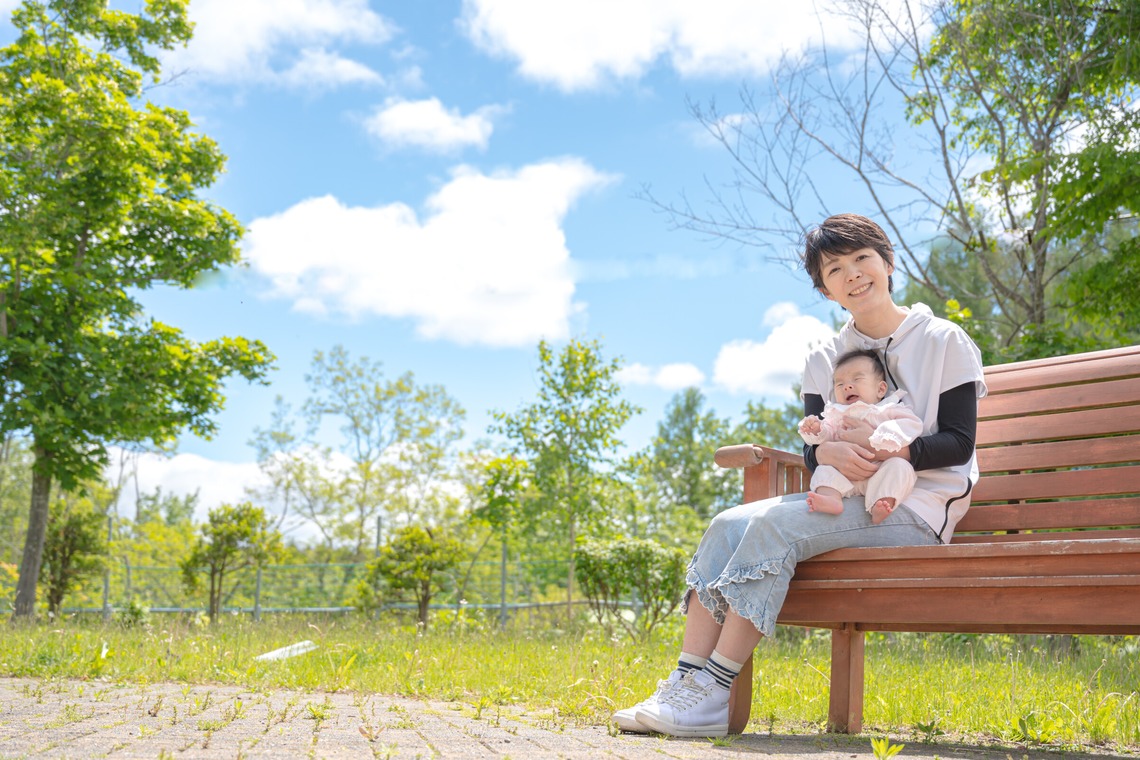 高木勇斗が出張撮影した家族写真(キッズ,ベビーフォト)などが写った「親子」の家族写真