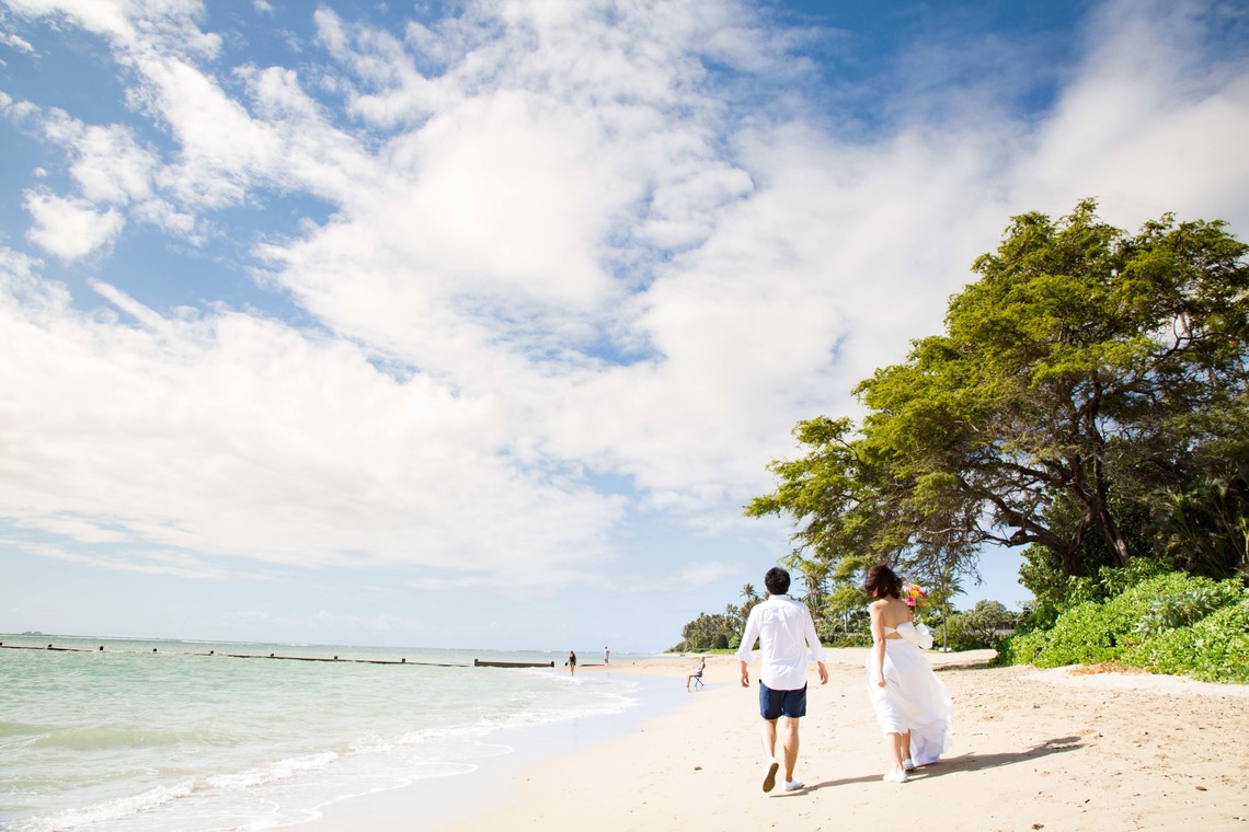 高野和希が撮影した「ハワイフォトウェディング」の写真