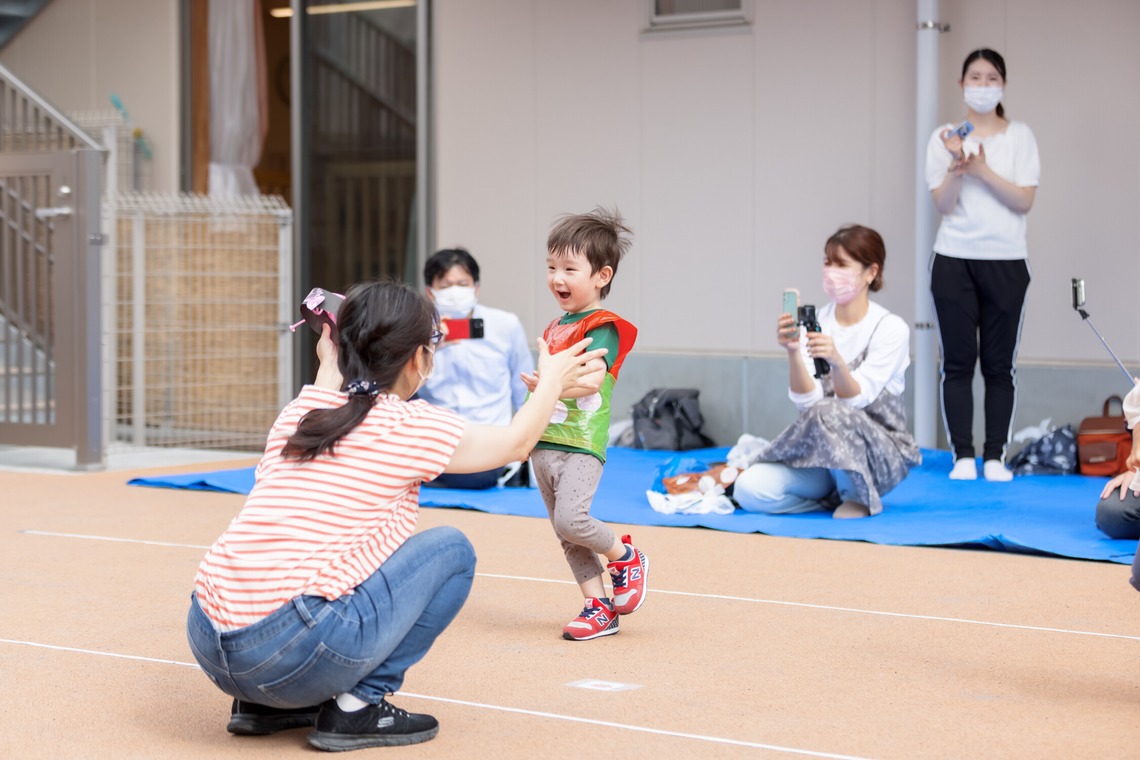 T.Matsumuraが出張撮影した家族写真(キッズ,ベビーフォト)などが写った「運動会（保育園）」の家族写真
