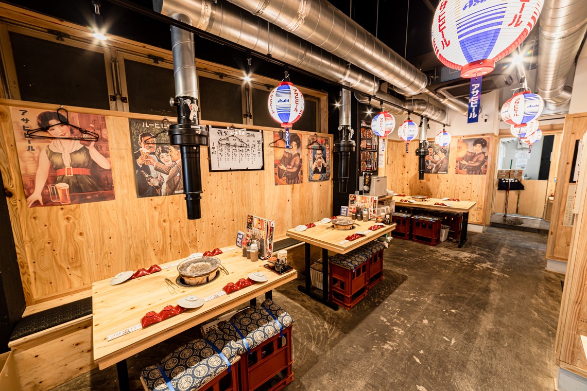 内藤駿介が撮影した写真のアルバム「ホルモン・焼肉屋さんの内外観撮影でした。」