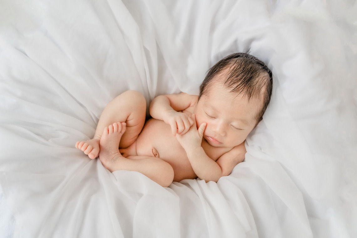 ウィリアムズ　侑依が撮影した写真のアルバム「ニューボーンフォト」