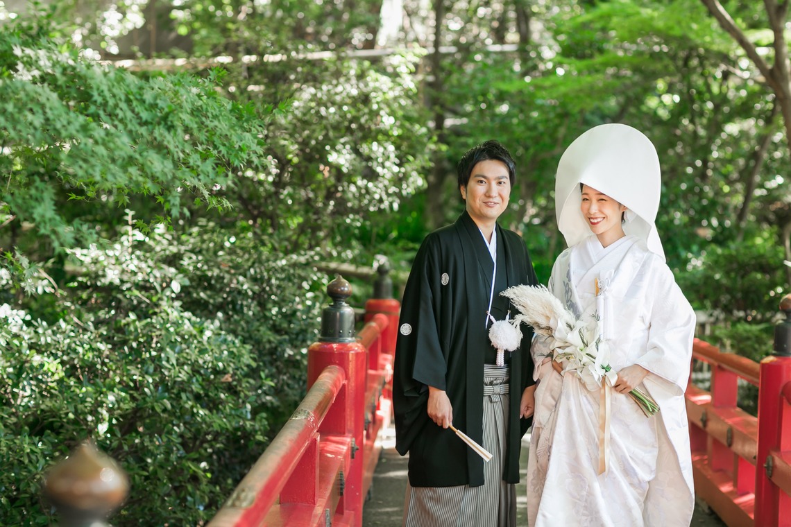 Photo of Japan pre wedding kimono taken by Yuki Shimada Photography
