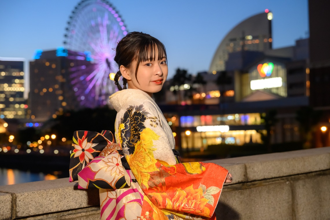 中川昌幸が撮影した写真のアルバム「イルミネーションと振袖姿」