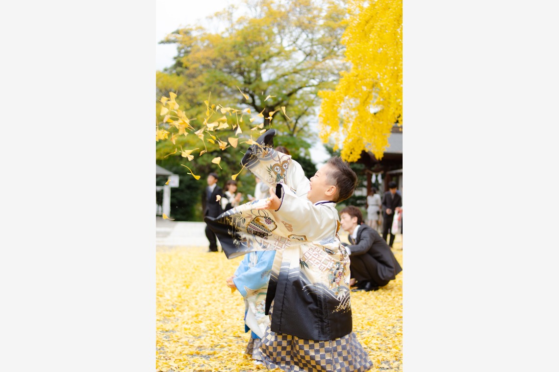 井上が撮影した写真のアルバム「七五三撮影@岡山」