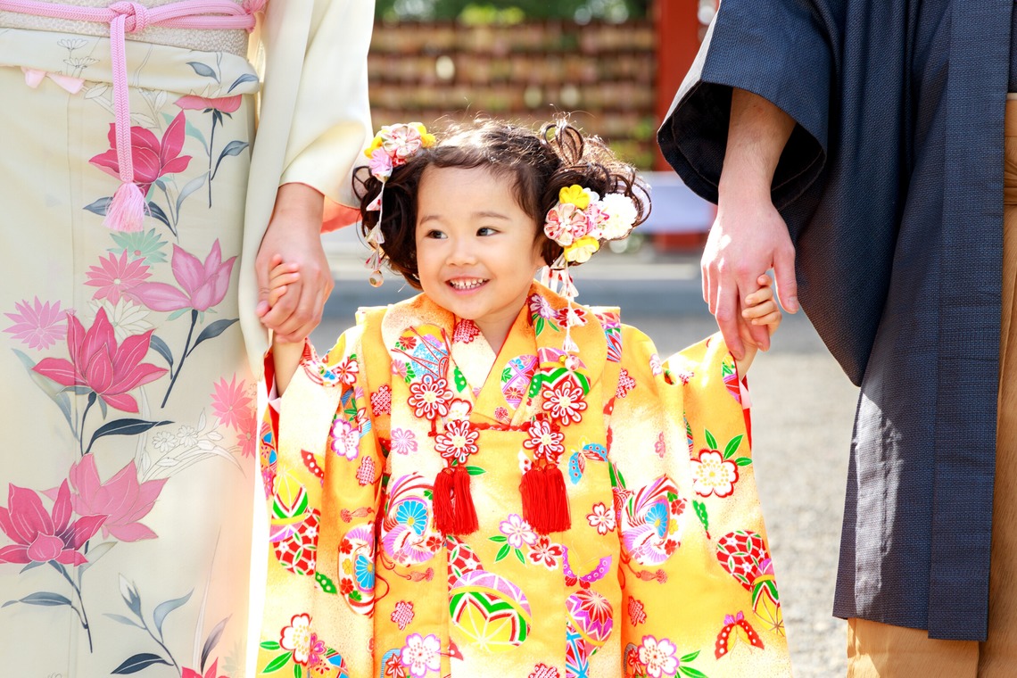 真方　祥が撮影した写真のアルバム「七五三参り記念写真」