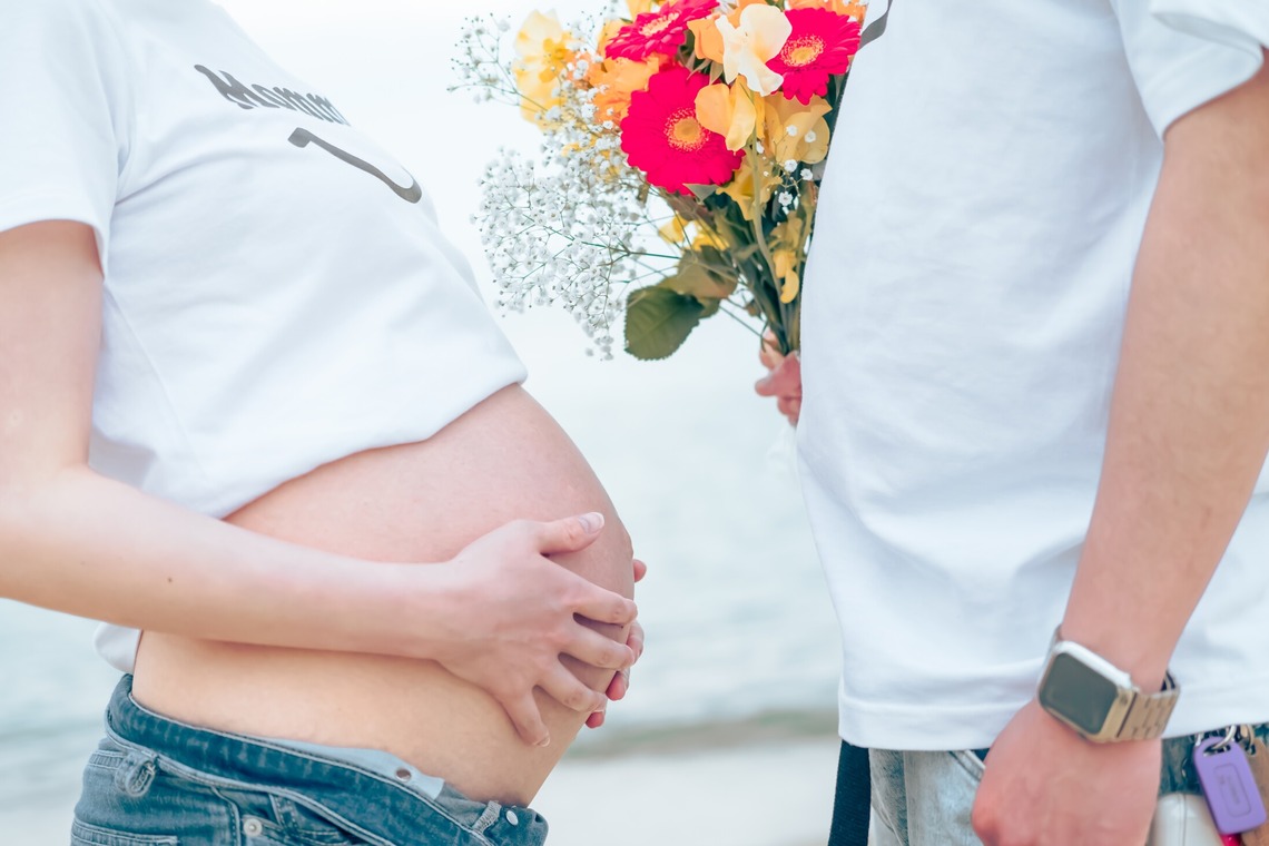 廣山雄一が撮影した写真のアルバム「マタニティフォト撮影例」