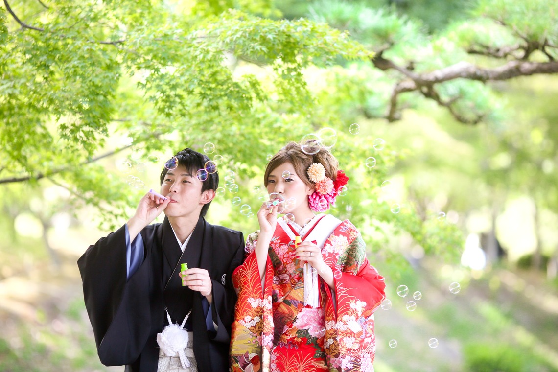 KIKIウェディングが撮影した「縮景園」の写真