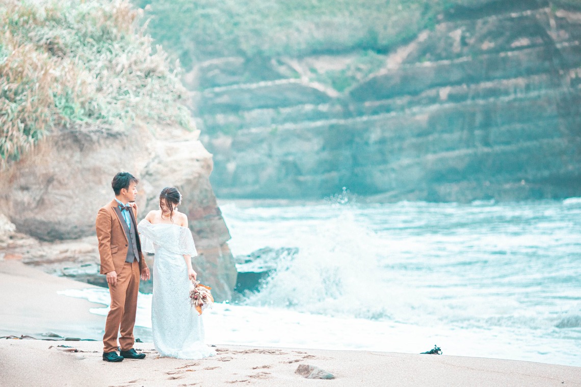 kudophotoが撮影した「フォトウエディング＿海岸」の写真