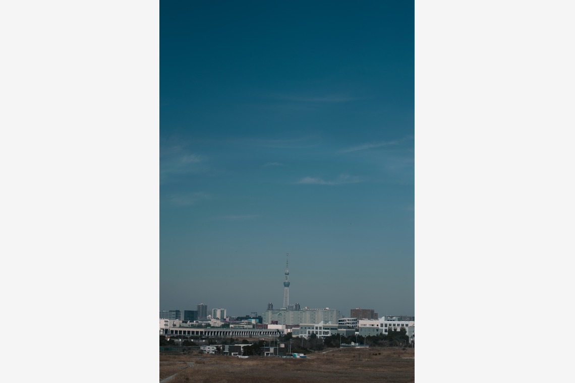 白石智啓が撮影した「荒川河口周辺の建築と風景」の写真