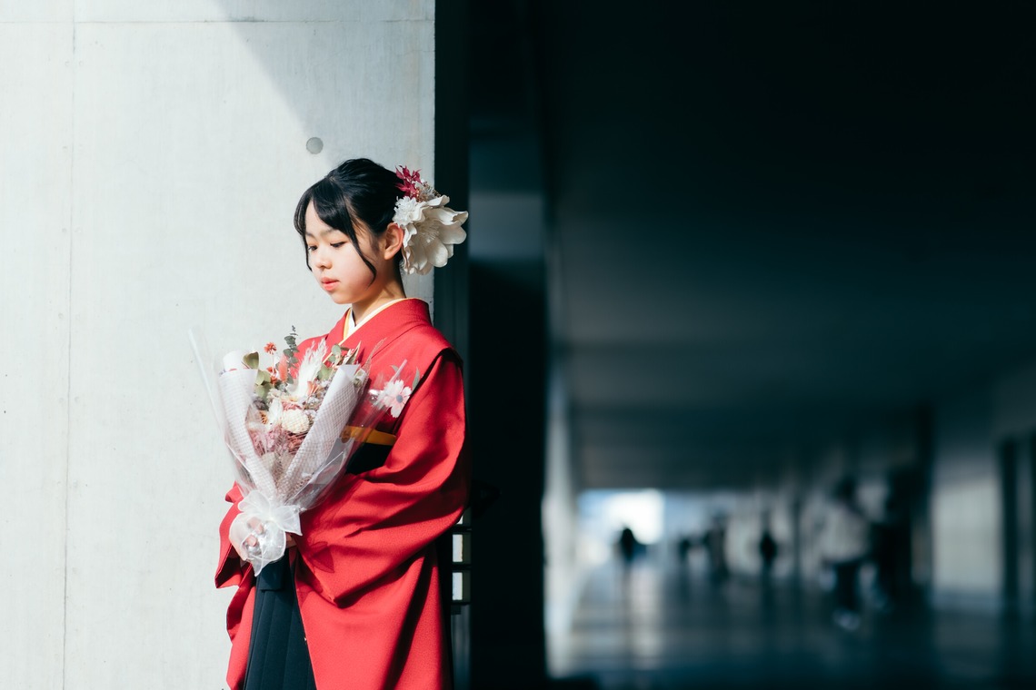 株式会社Ervaが撮影した「卒業写真（京都駅）」の写真