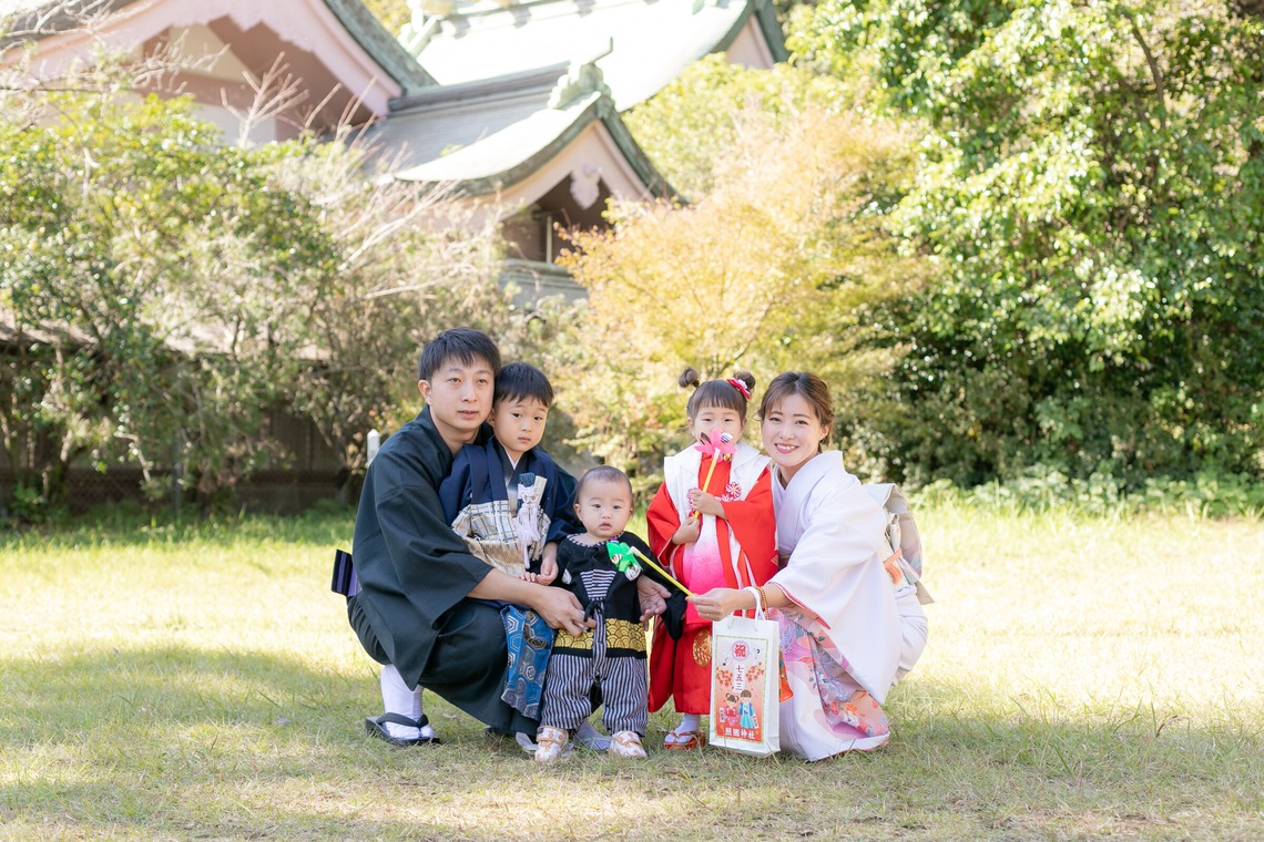 隈元智子が撮影した「七五三」の写真
