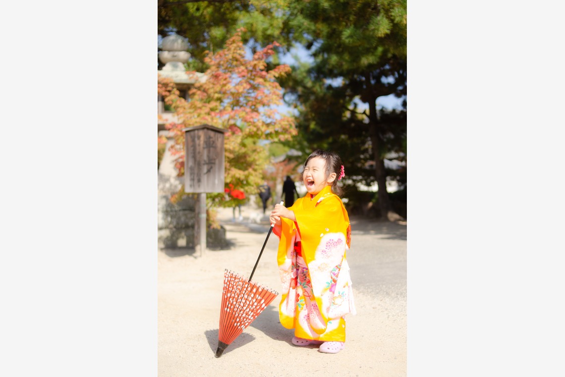 井上が撮影した写真のアルバム「七五三撮影＠倉敷、熊野神社」