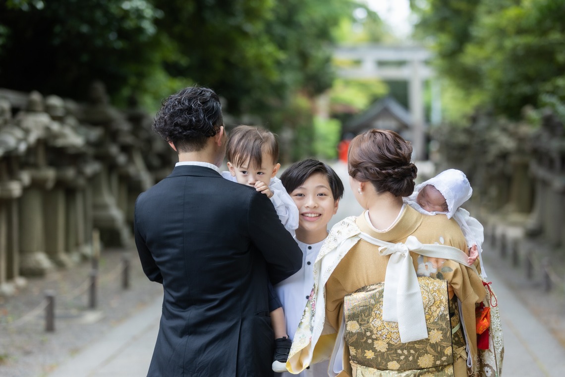 株式会社Ervaが撮影した「お宮参り撮影（石清水八幡宮）」の写真
