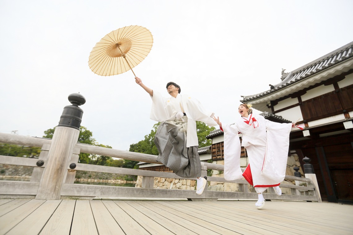 KIKIウェディングが撮影した「カープと広島城」の写真