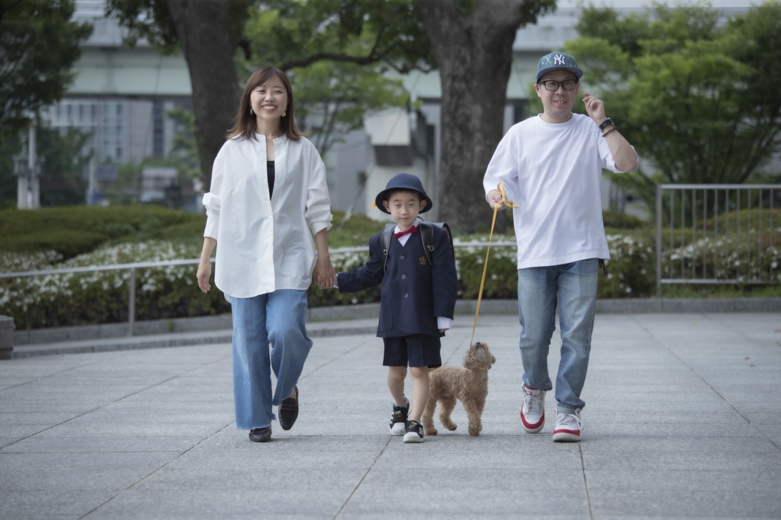 A&Y写真OFFICEが出張撮影した家族写真(キッズ,ベビーフォト)などが写った「家族写真」の家族写真