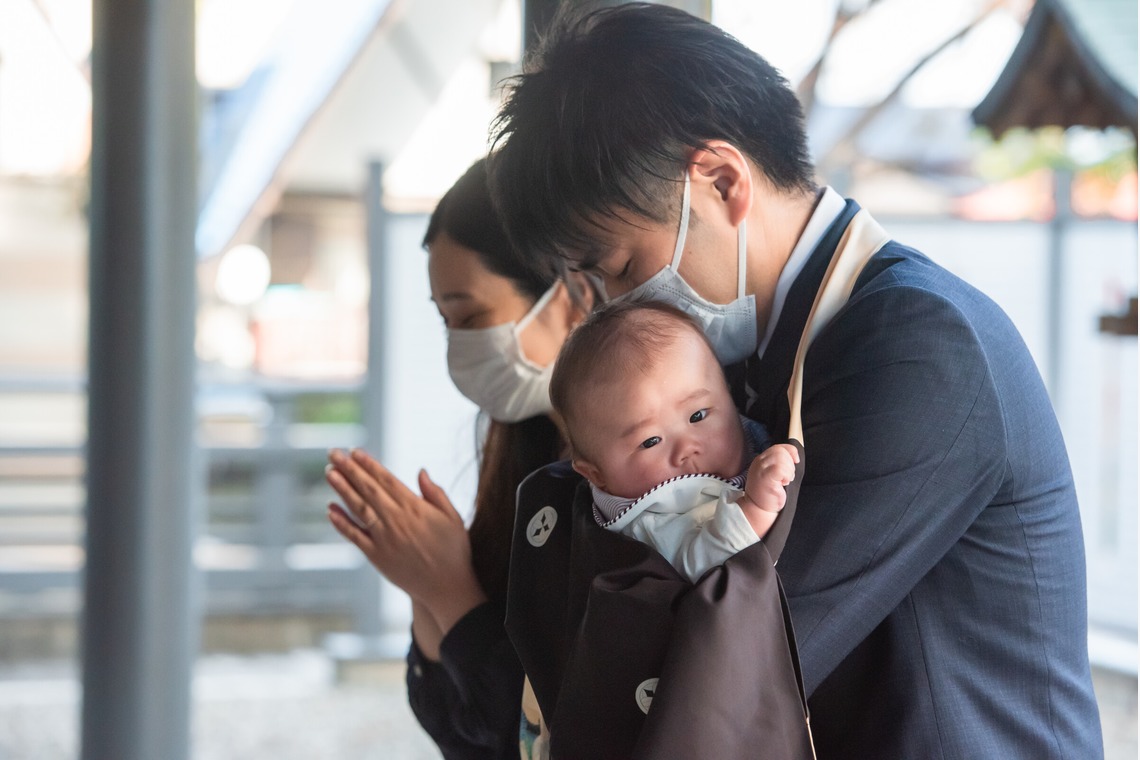 山下　剛が撮影した家族写真の出張撮影/お宮参りのアルバム「お宮参り撮影」