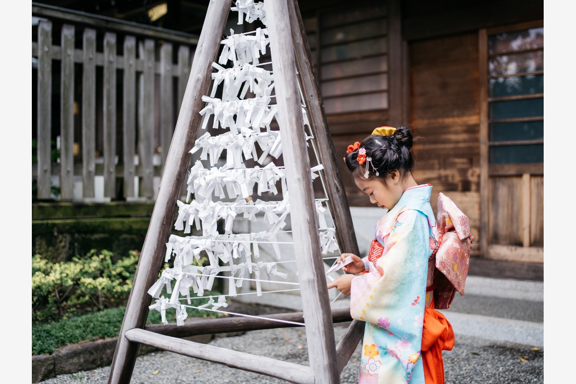 植村由理が撮影した「七五三　＠神明社　横浜」の写真