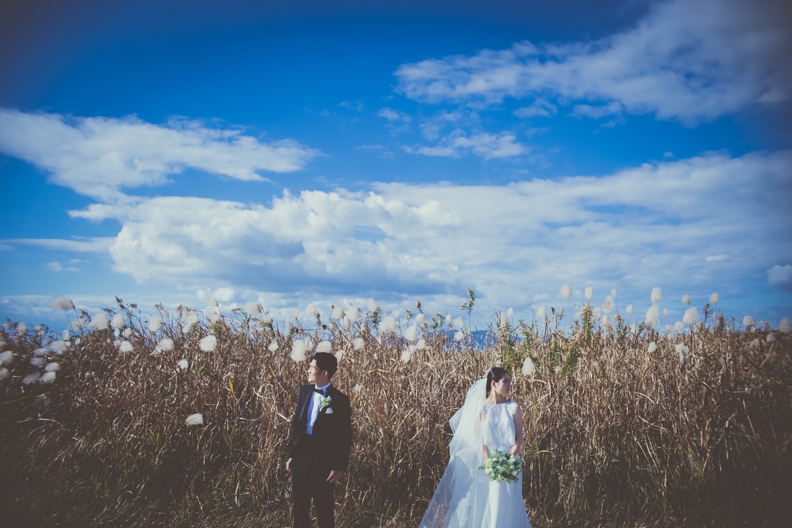Photo of pre-wedding dress taken by sail