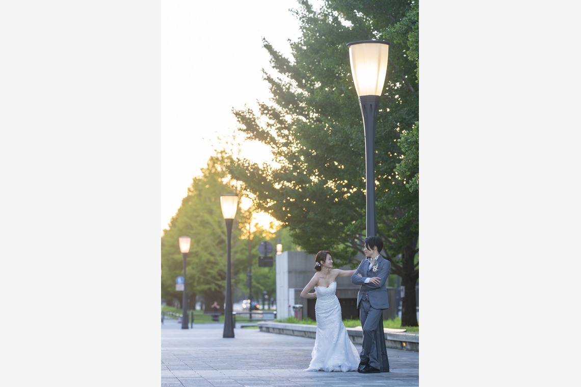 株式会社スマイルプロアートが撮影した「東京駅前撮り」の写真