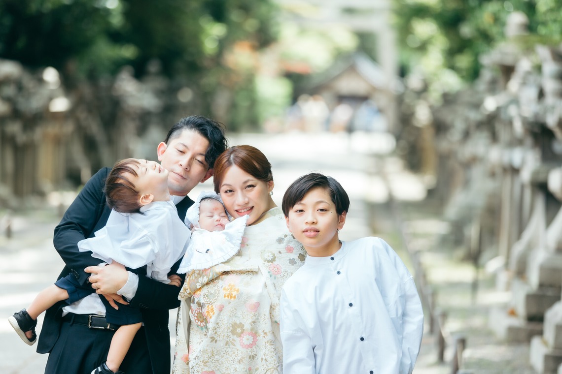 株式会社Ervaが撮影した「お宮参り撮影（石清水八幡宮）」の写真