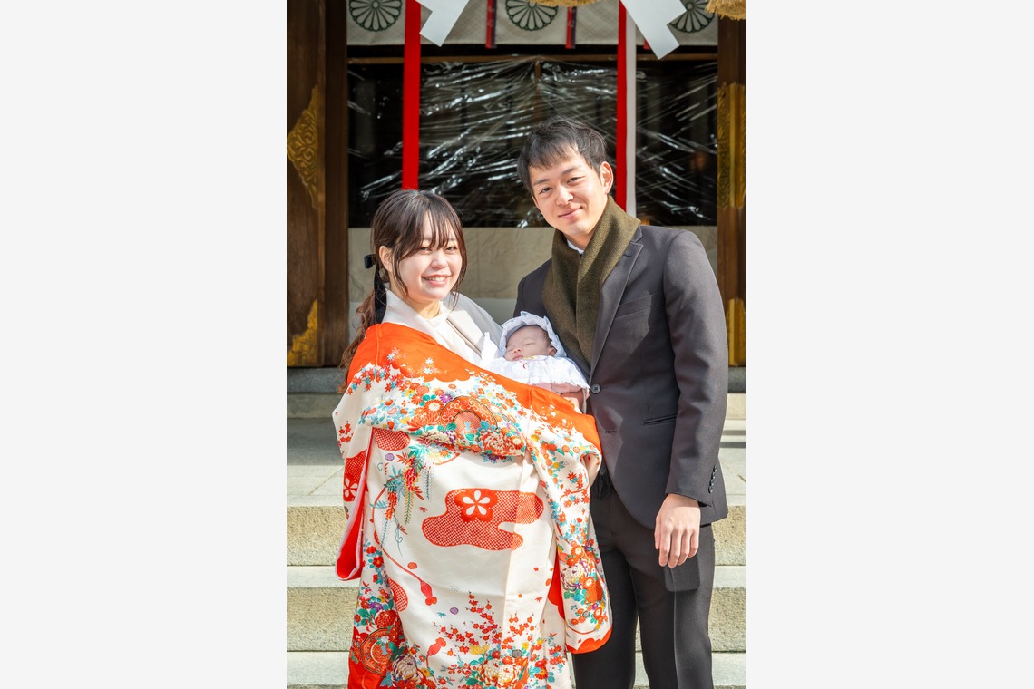 石井凡騎が撮影した「お宮参り」の写真