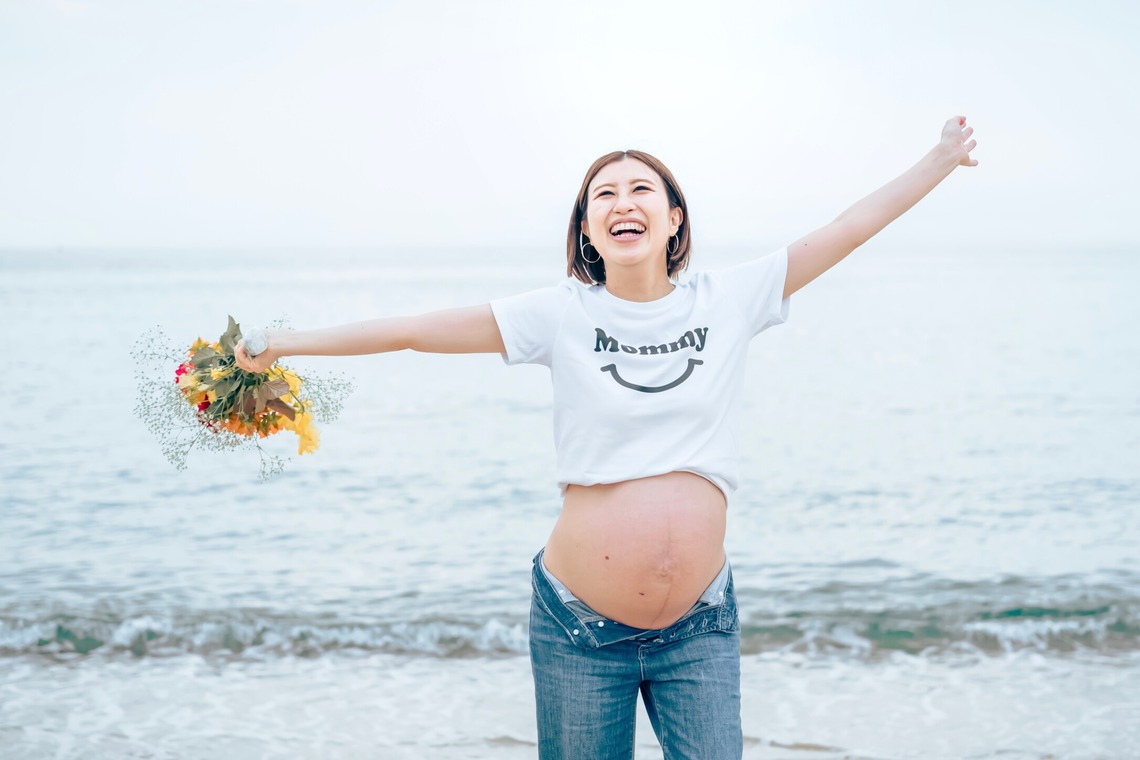 廣山雄一が撮影した写真のアルバム「マタニティフォト撮影例」