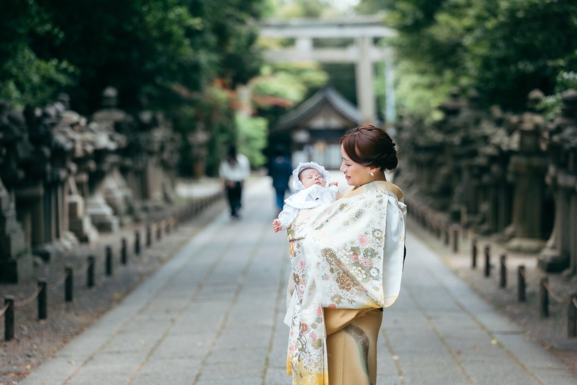 株式会社Ervaが撮影した「お宮参り撮影（石清水八幡宮）」の写真