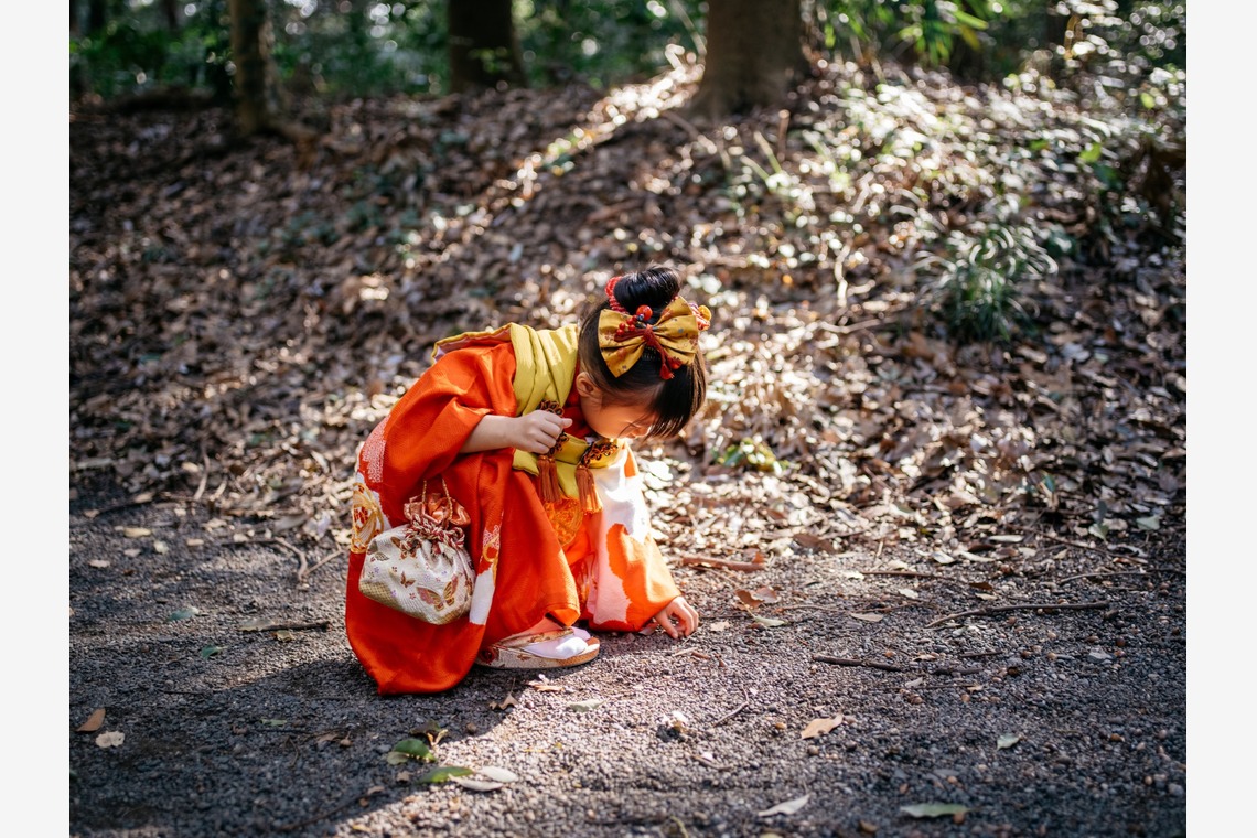 植村由理が出張撮影した家族写真(キッズ,ベビーフォト)などが写った「3歳女の子・七五三撮影@東京都渋谷区」の家族写真