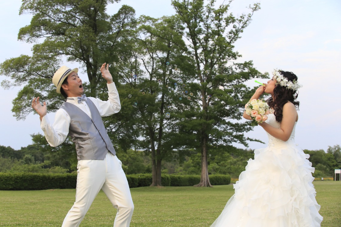 ウェディングMuskatDue (山田隆)が撮影した写真のアルバム「岐阜県岐阜市、岐阜公園」