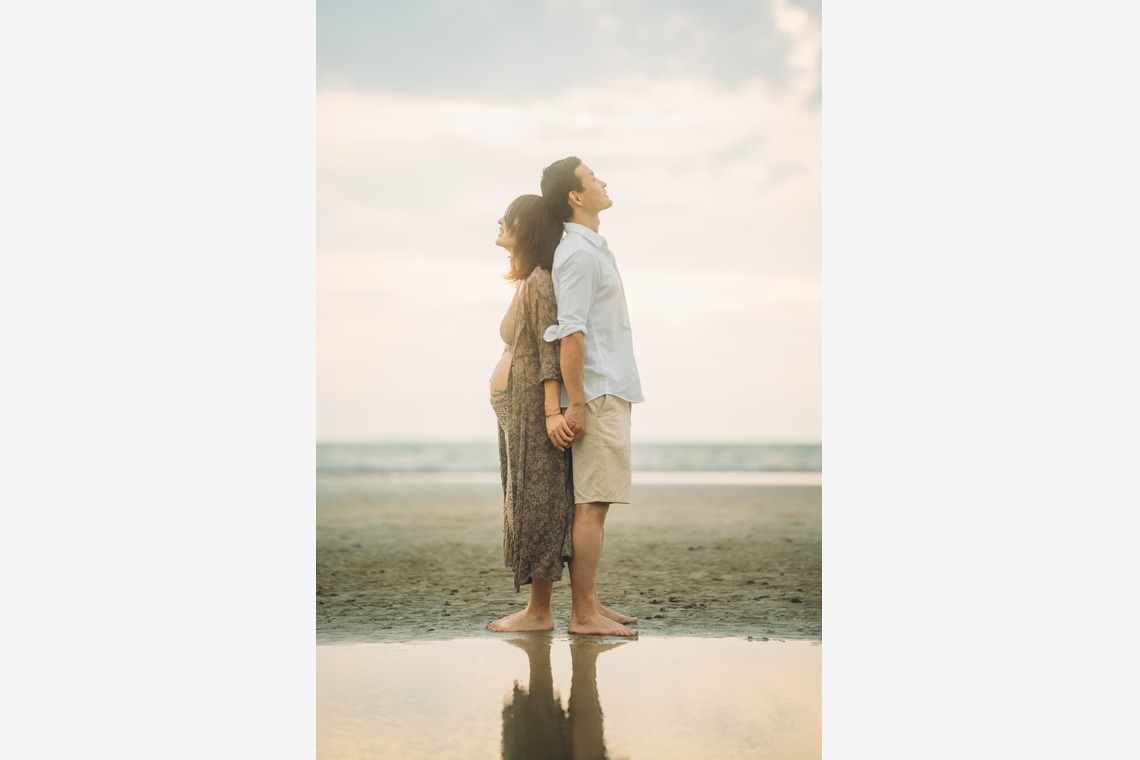 フォトグラファー笹が撮影した「香川県 父母ヶ浜 マタニティ」の写真