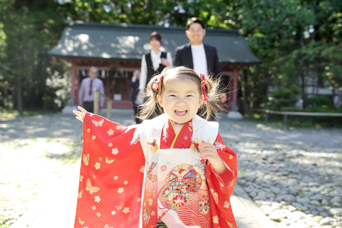 小森山雄三が撮影した「七五三」の写真