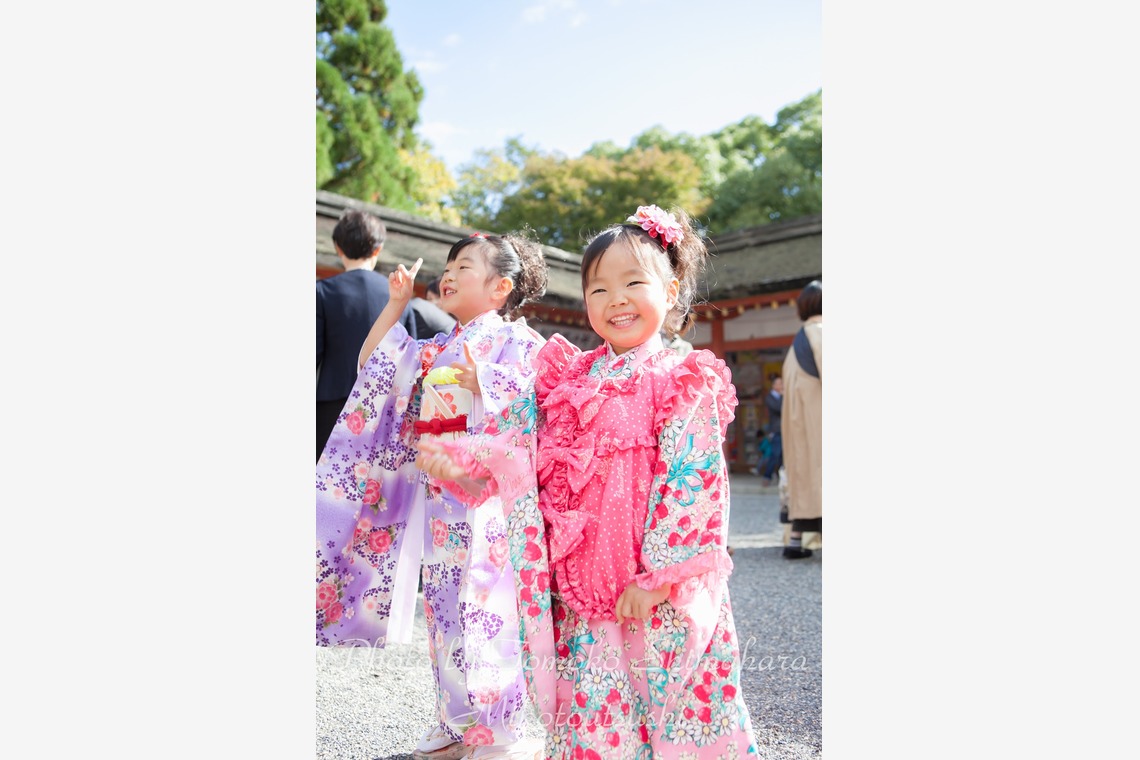 Tomoko Shimaharaが出張撮影した家族写真(キッズ,ベビーフォト)などが写った「七五三撮影」の家族写真