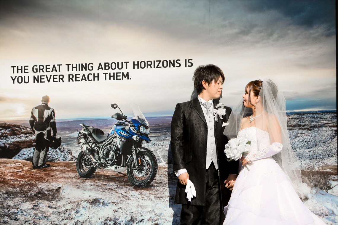 KIKIウェディングが撮影した写真のアルバム「バイクと一諸に」