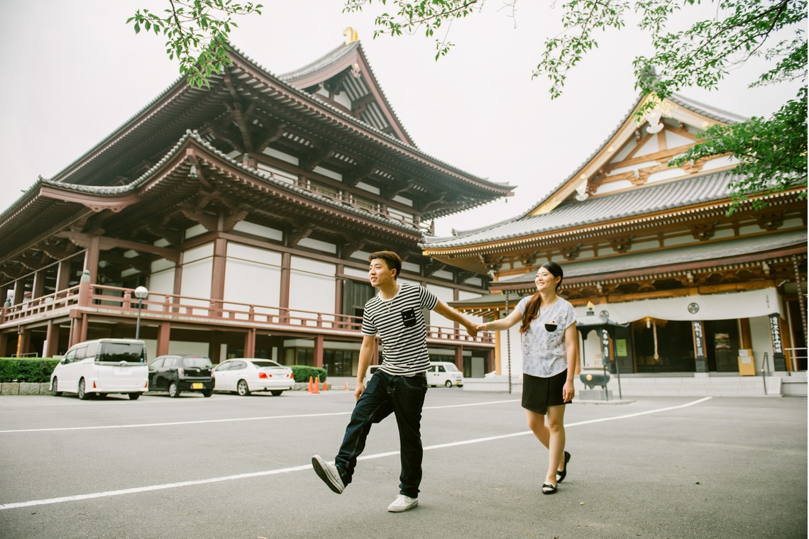 ユウコン　フォトグラフィーが撮影した「エンゲージメントフォト」の写真